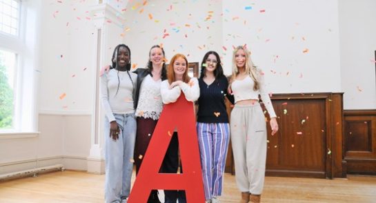 Harrogate Ladies' College pupils celebrate fantastic A Level results