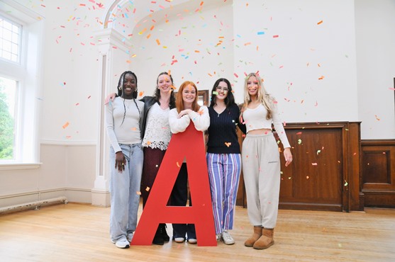 Harrogate Ladies' College pupils celebrate fantastic A Level results