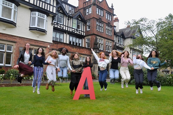 Harrogate Ladies' College pupils celebrate fantastic A Level results